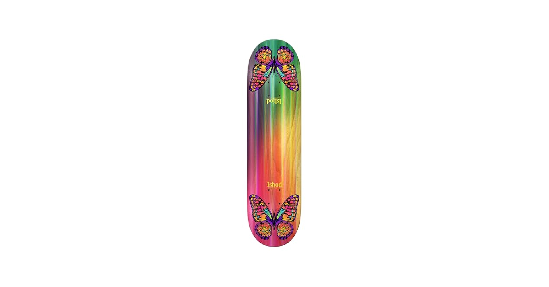 Amazon | 本物のスケートボードデッキ Ishod Rainbow Monarch